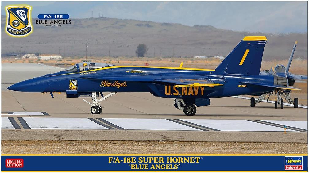 Hasegawa 1/72 F/A-18E Super Hornet Blue Angels 02467